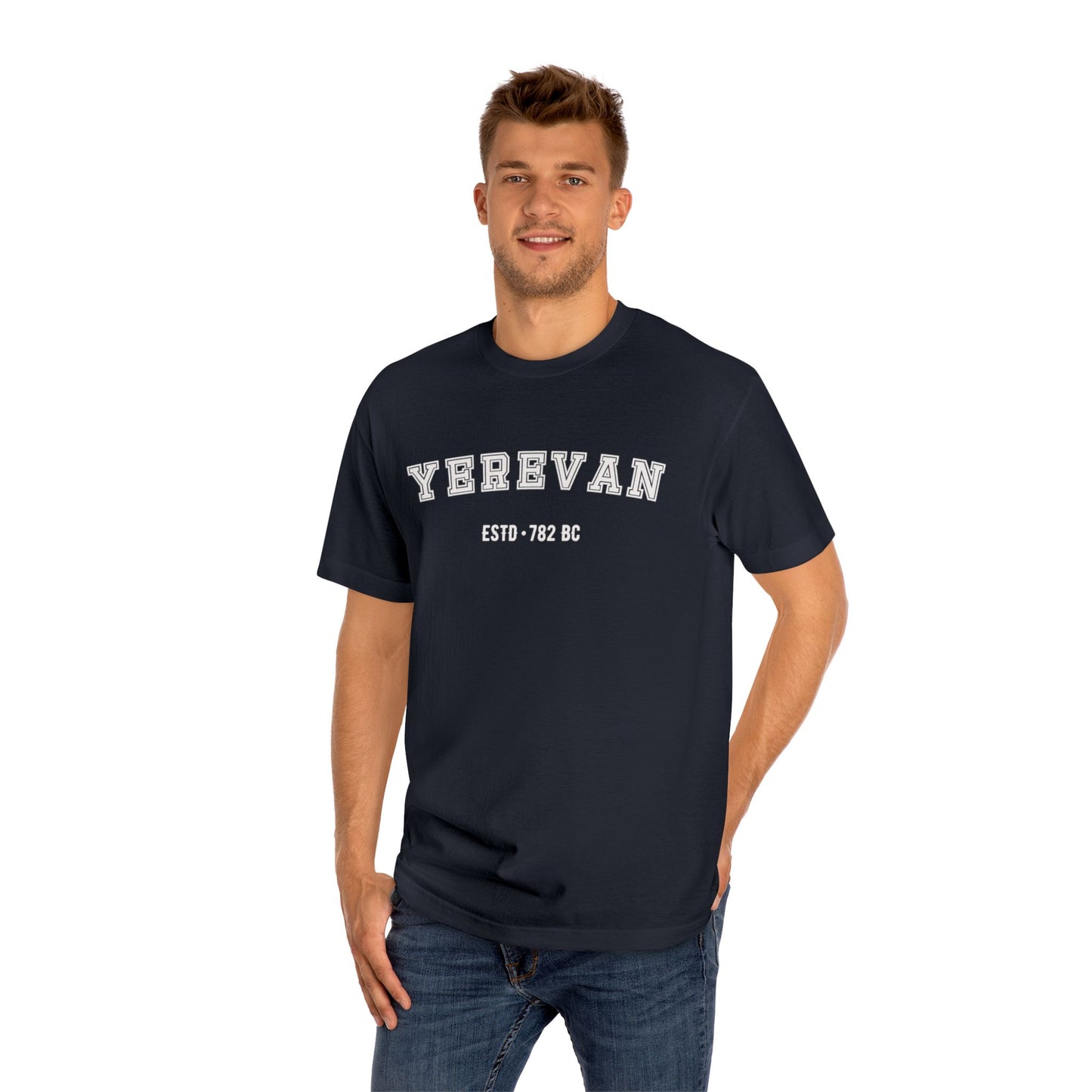 Yerevan ESTD 782 BC T-Shirt — Retro City Pride Tee