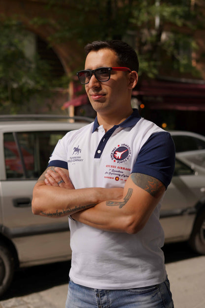 Mens Armenian Air Force polo