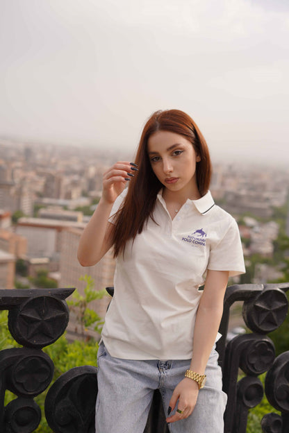 Womens classic milky polo